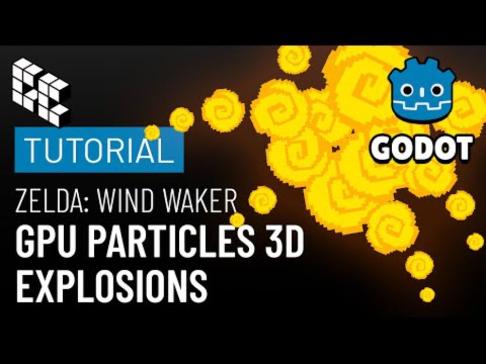 GPUParticles3D Tutorial - Create Zelda: The Wind Waker-Style Explosions in Godot 4.4 for Beginners
