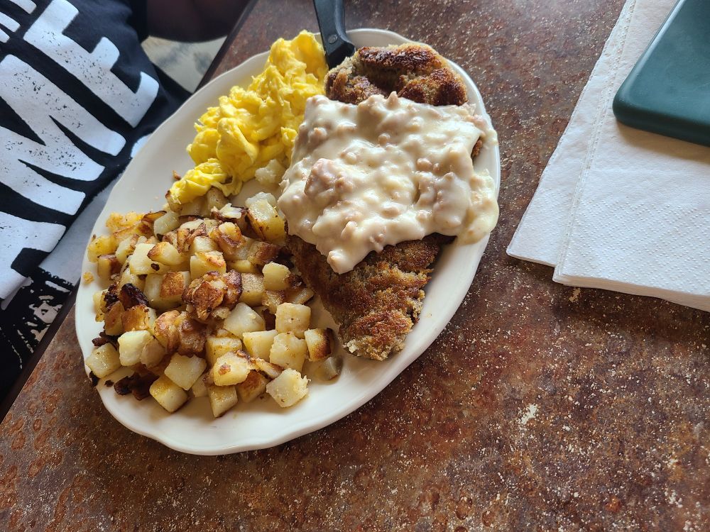 Country fried steak 