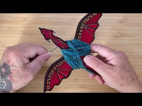 Plying Dragon, how to make a plying bracelet