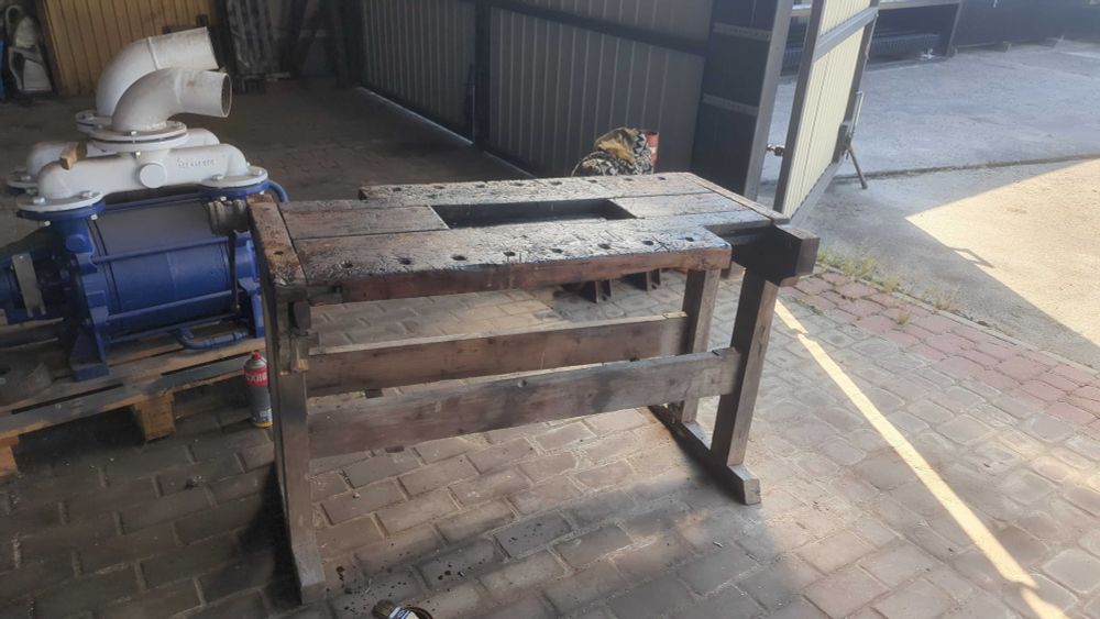 A workbench in question that I've started renovating with my father today