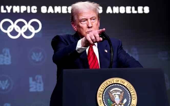 Donald Trump announces mandatory gender testing for all female athletes at the 2028 Olympics, sparking global debate on fairness in women’s sports.