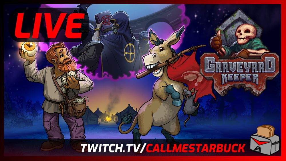 Twitch livestream announcement. 