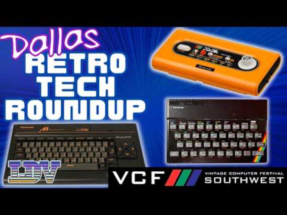 Vintage Tech You Couldn't Buy in the U.S. 💾 VCF Southwest 2025 Highlights