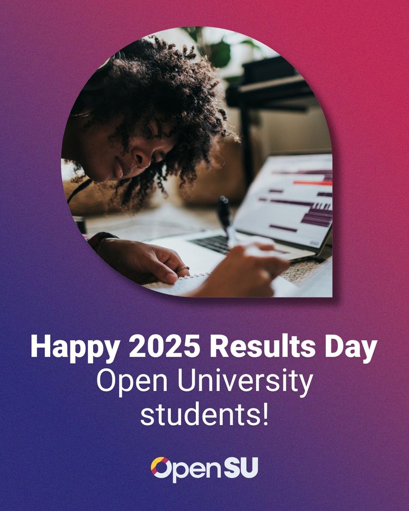 Happy 2025 results day Open University students.