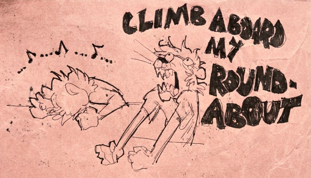 My sona having a breakdown to Skeleton And The Roundabout by the Idle Race
