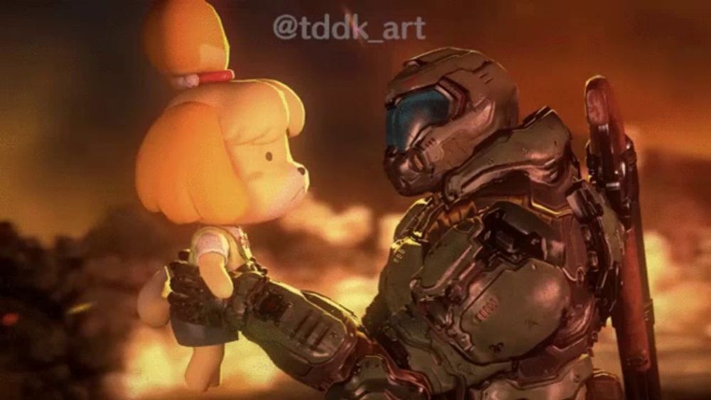 Doom Doom Guy GIF