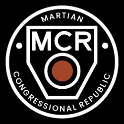 New MARTIAN CONGRESSIONAL REPUBLIC typeface. 
