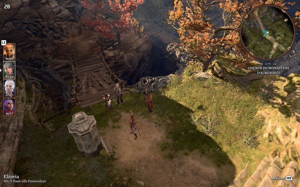 Baldur's gate 3 on steam deck.