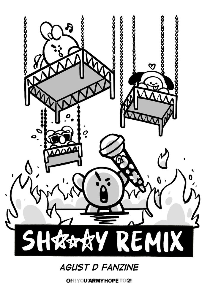 Shooky, Kooky, Koya and Chimmy at the d-day concert 