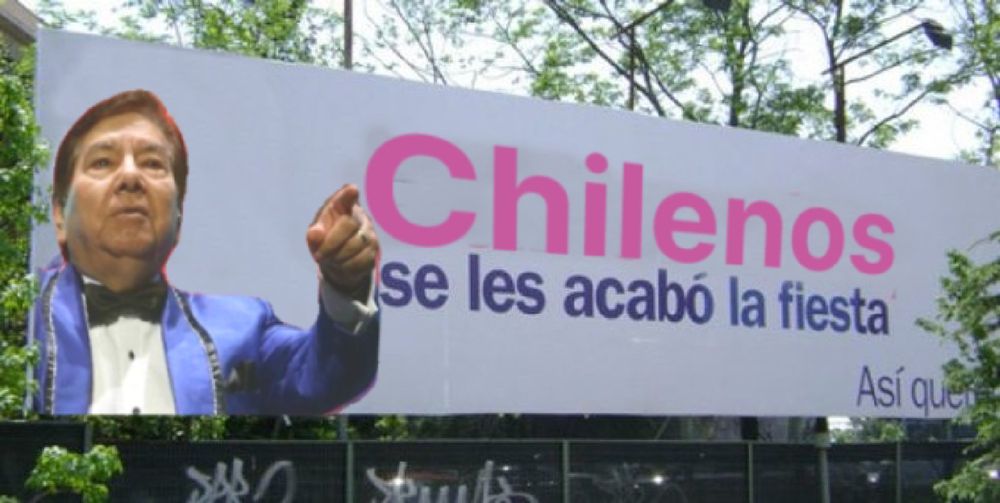 Tommy Rey. Chilenos se les acabó la fiesta. 