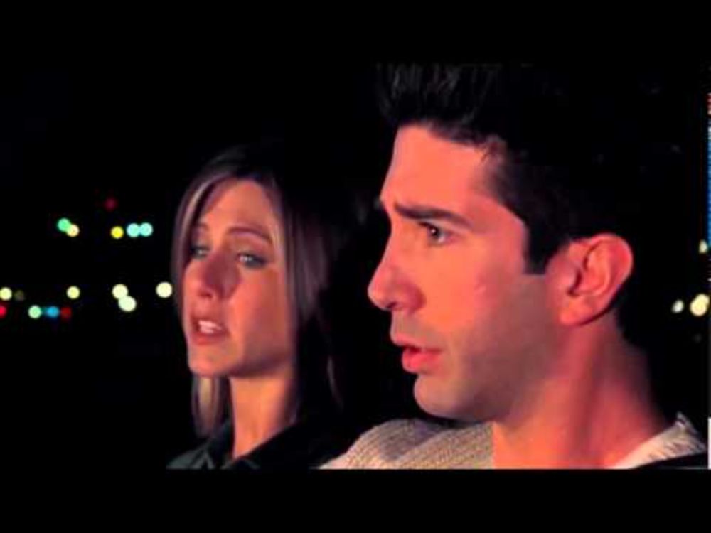 Friends   HD   Rachel And Ross Get Pulled Over