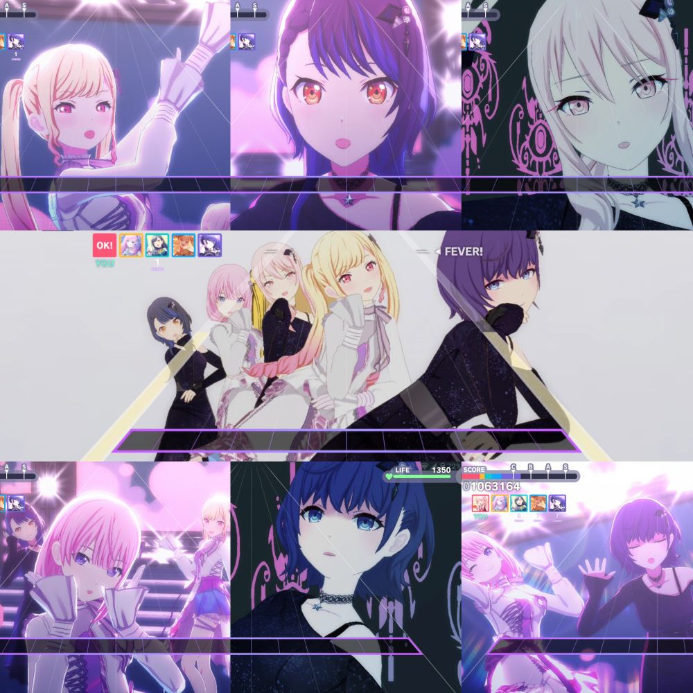 アシンメトリー衣装併せ