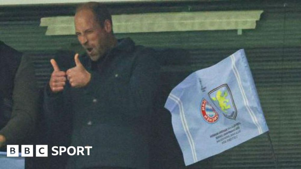 Why does Prince William support Aston Villa?