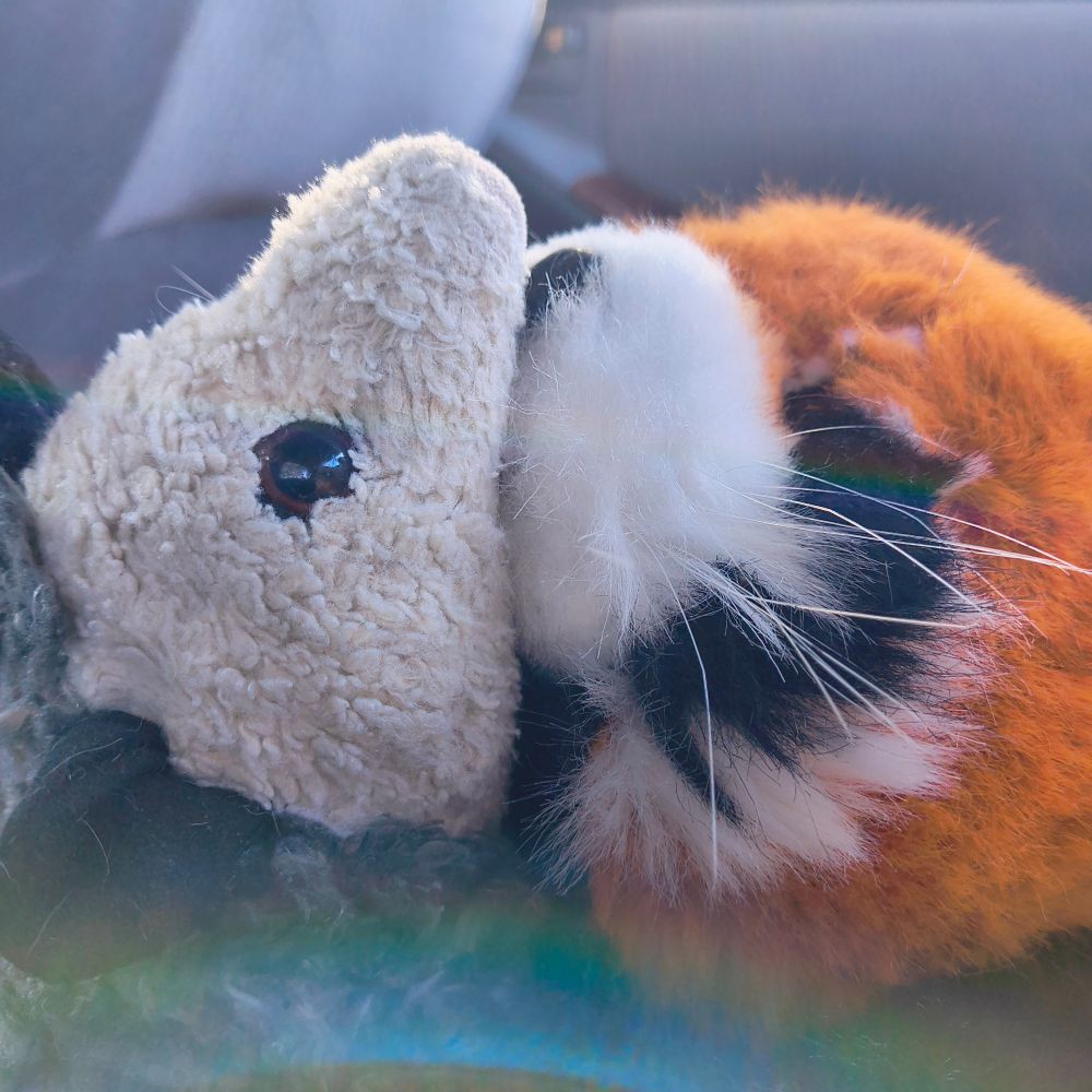 aby and susie kissing, the world softening and becoming more pastel from the yuri