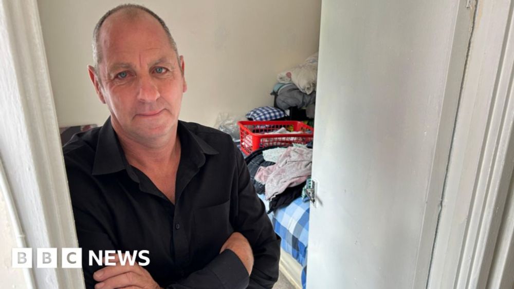 Collin Hanwell claims Solihull Council's housing arm has 'abandoned him' following a home swap from Wales.