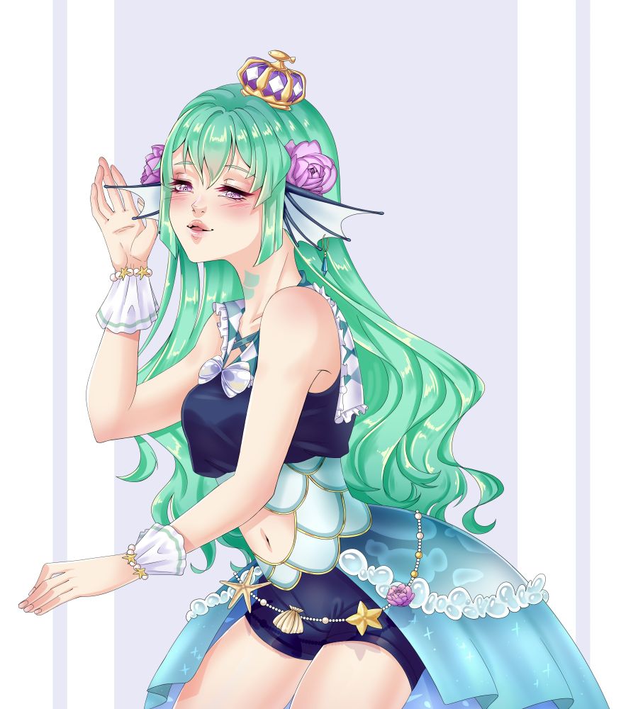フランドール ガラガラくじ金賞　6U⭐︎直筆サイン入り　A3イラストフィルム•額装 フランドール ガラガラくじ金賞 6U⭐︎直筆サイン入り A3