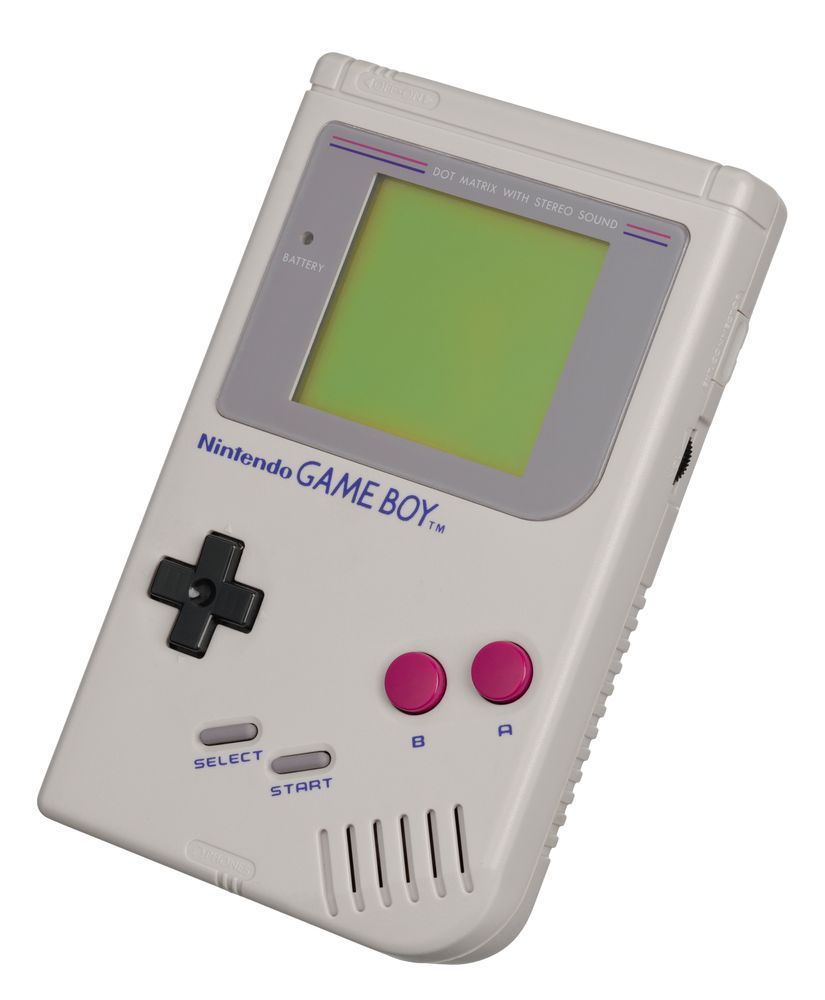 an original Nintendo Game Boy.