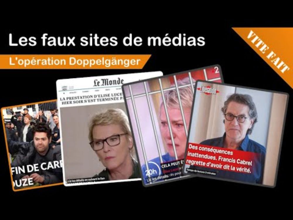 🧆 Les faux sites de médias, VITE FAIT