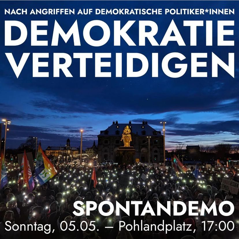 Demokratie verteidigen - Spontandemo