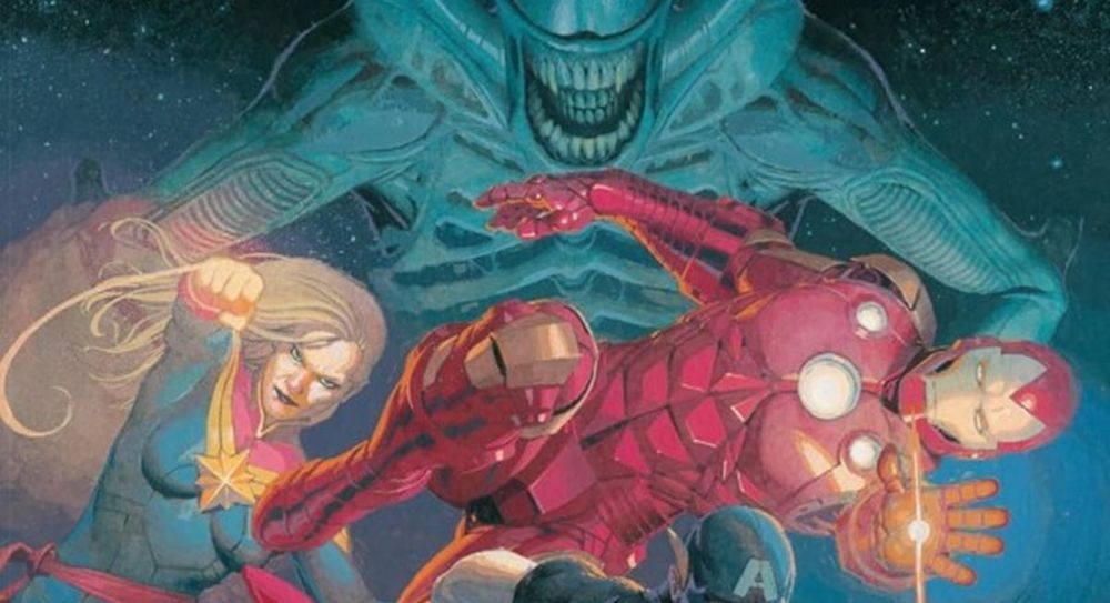 Aliens Vs Avengers by writer Jonathan Hickman, artist Esad Ribic and team is out this month, with a new Aliens TV show coming too.
