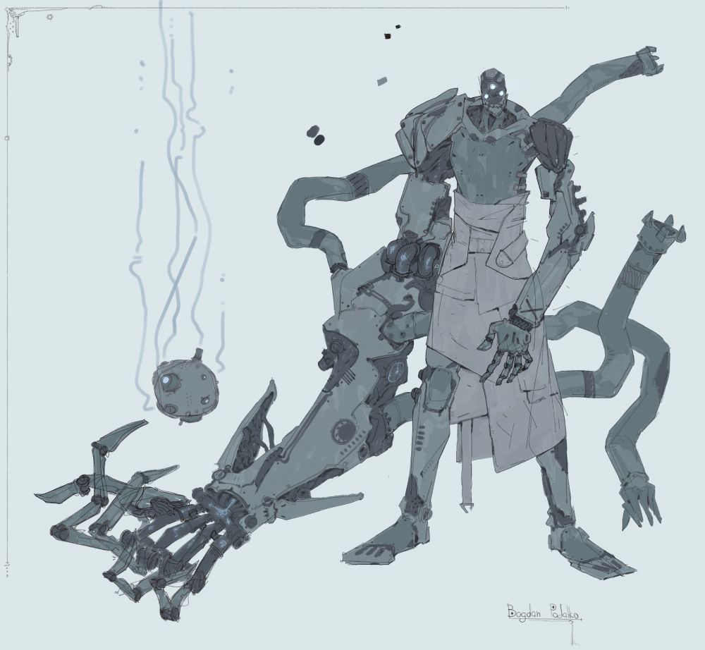 Robot concept art