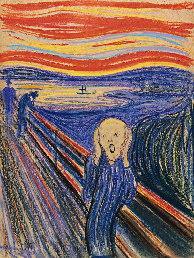 Munch’s The Scream seems appropriate for this thread.