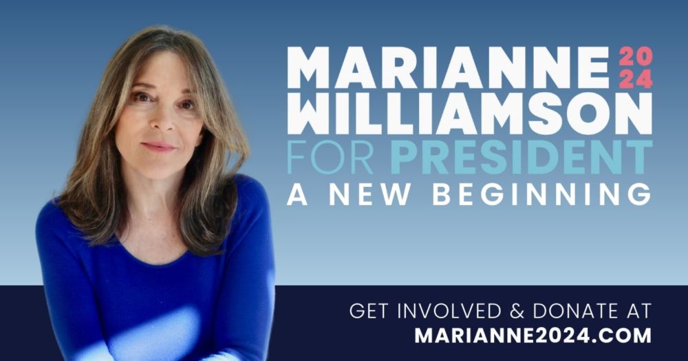 Marianne Williamson 2024 | Official Presidential Campaign Website