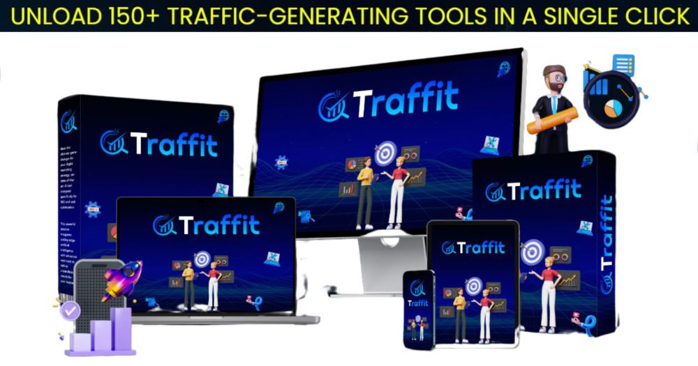 Traffit AI Review: Unlock 150+ Traffic-Generating Tools