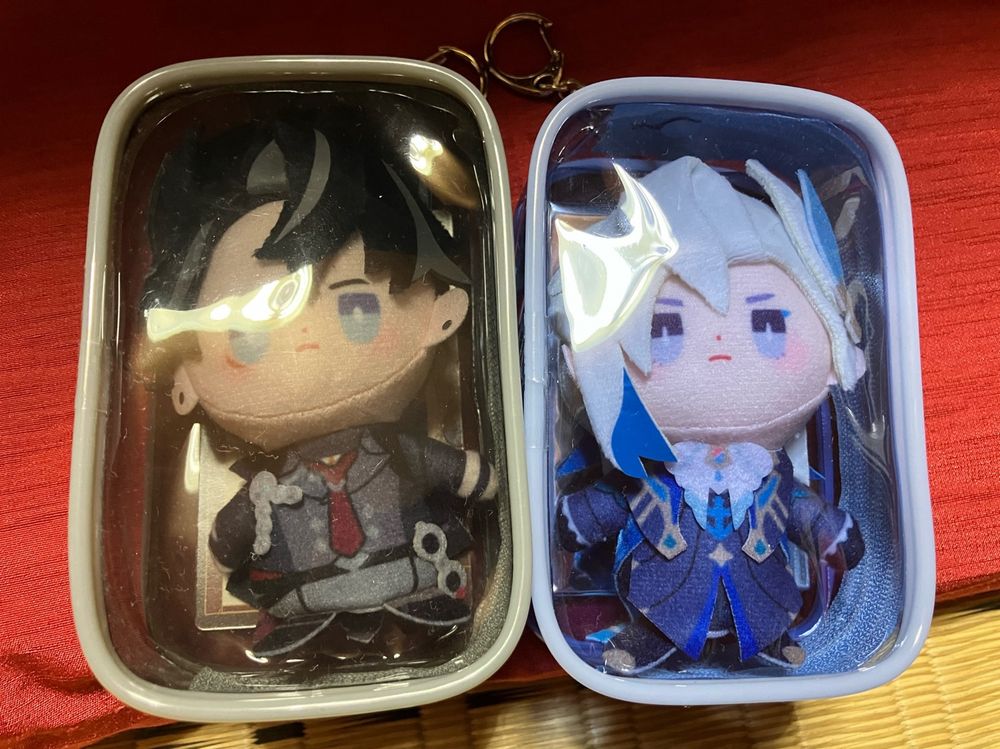 リオセスリとヌヴィレットのぬいぐるみ