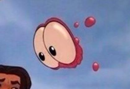 morph from treasure planet with giant eyes 