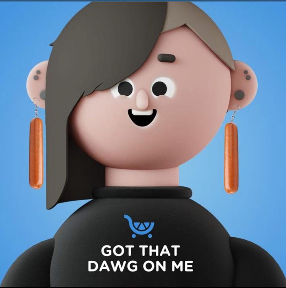 Kroger grocery store changed their profile pic to “Got that dawg on me” for hot dog day 🫠