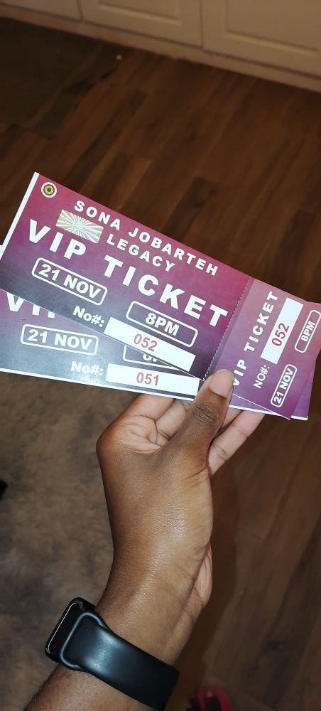 Two tickets to Sona Jobarteh's Legacy Concert 