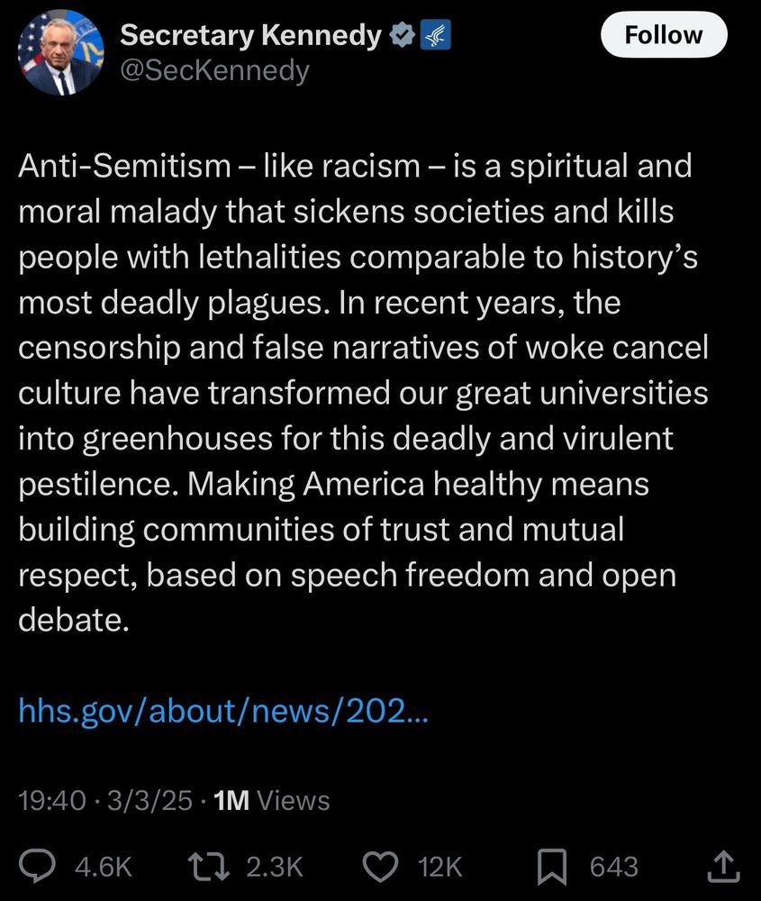 RFK is an anti-semite 