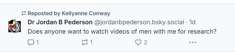 J.B. Peterson to KA Conway,