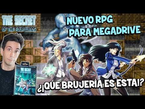 Así es Secret of the Four Winds. ¡Este nuevo RPG hace brujería con Mega Drive! Pero como se oye 😱