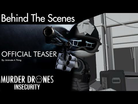 MURDER DRONES INSECURITY TEASER | Behind The Scenes