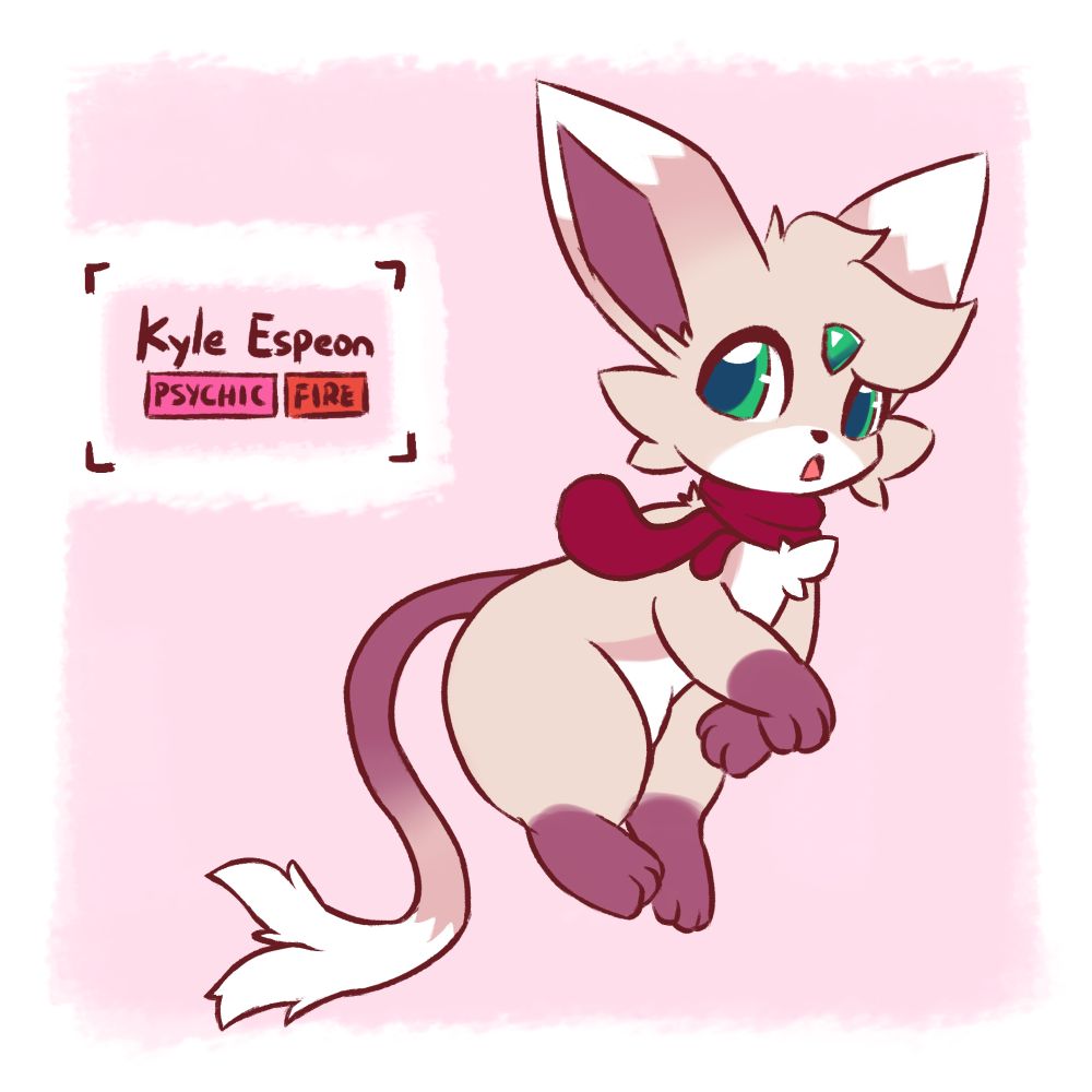 its kyle but espeon. who wouldve thought