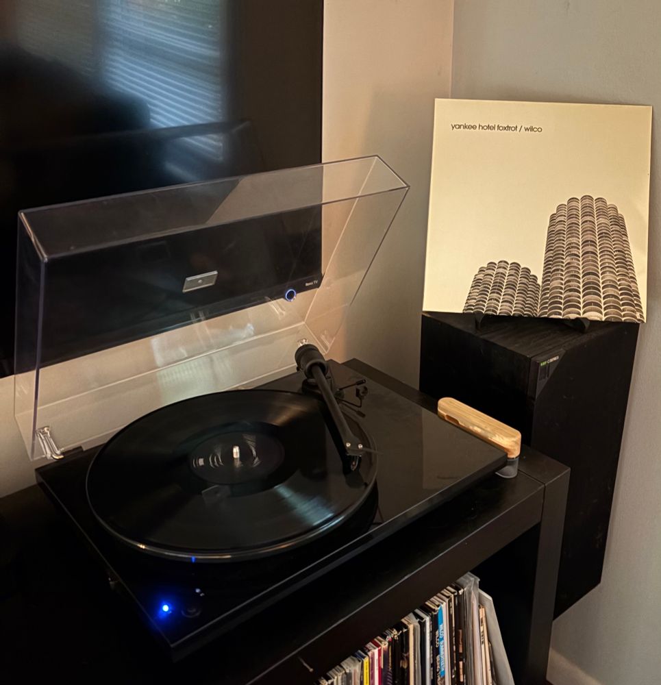 The album cover; a sepia tinted photo of the unique 