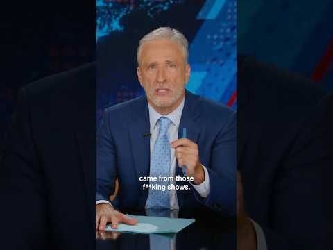 Jon Stewart calls out corporations and institutions for bending the knee to Trump #dailyshow #Trump