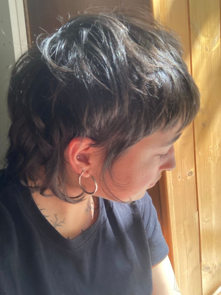 photo de ma tête avec mon mulet là