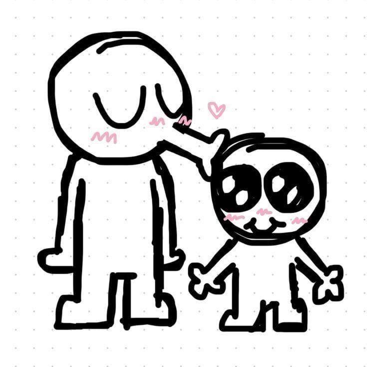 Kissing the homies goodnight 