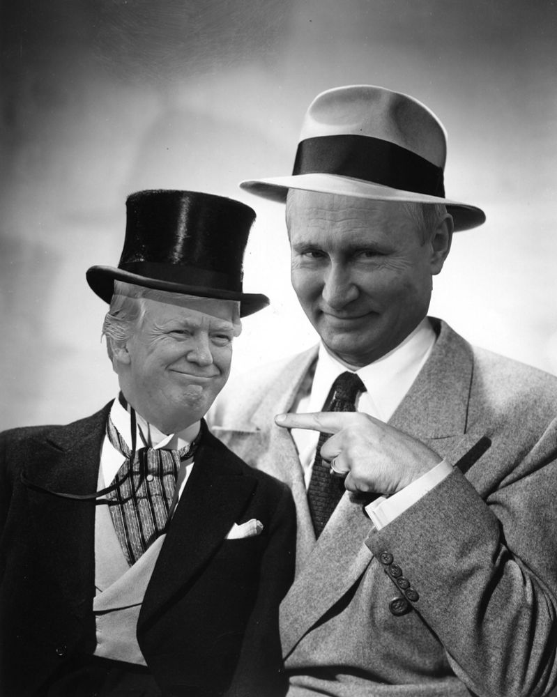 #PutinsPuppet