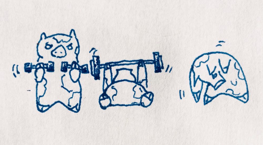 While you were going hollow, the pigs were TRAINING