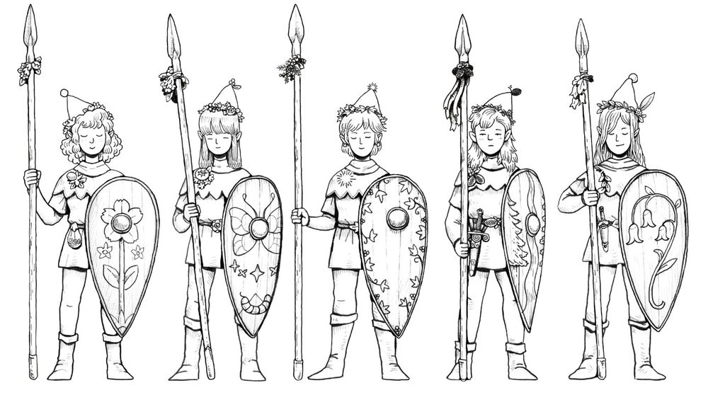 elf shield designs