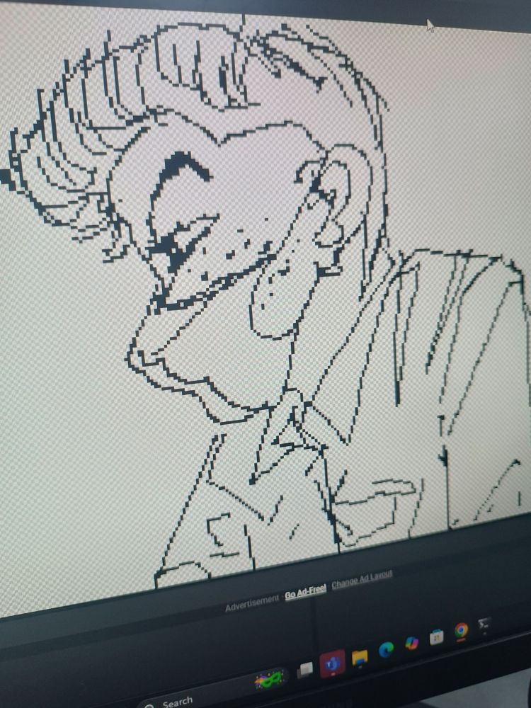 Drawing of my friend Haru.