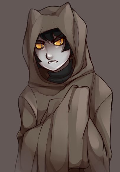 Digital drawing of Karkat from homestuck / pesterquest