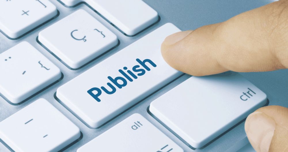 How do you publish a scientific article?