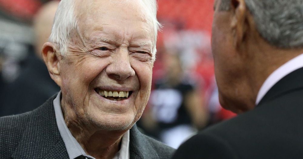 Jimmy Carter’s next goal is voting for Kamala Harris for president