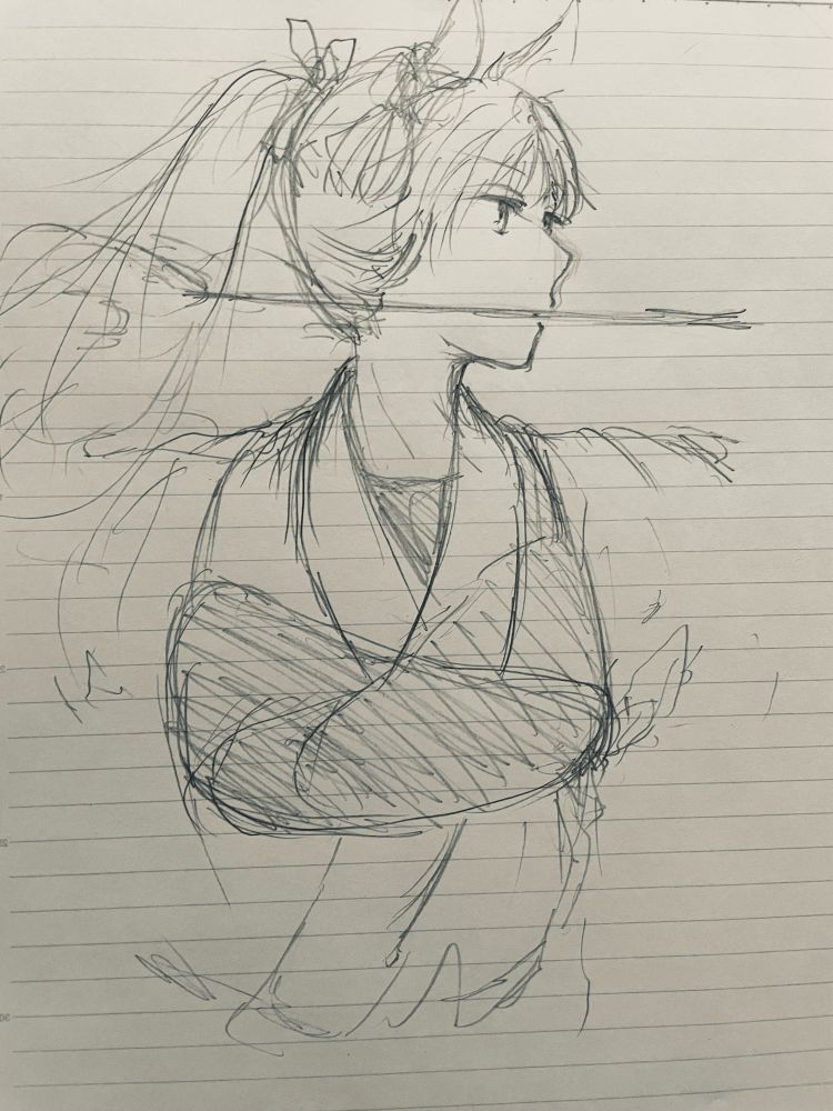 フォロワさんが弓を射るグラスについて語っていたので