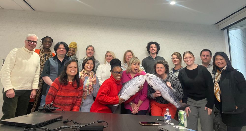 One last CoSN Staff picture - note the CoSN2025 Seattle fish theme--we hope to see you at CoSN2025 in 73 days!